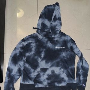 tie dye champion hoodie new worn a few times